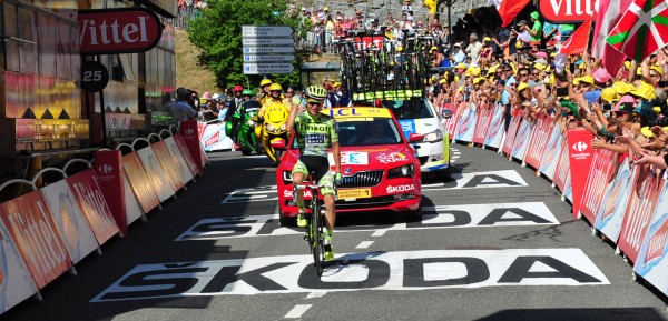 Rafal Majka wint in Cauterets - foto: Sirotti