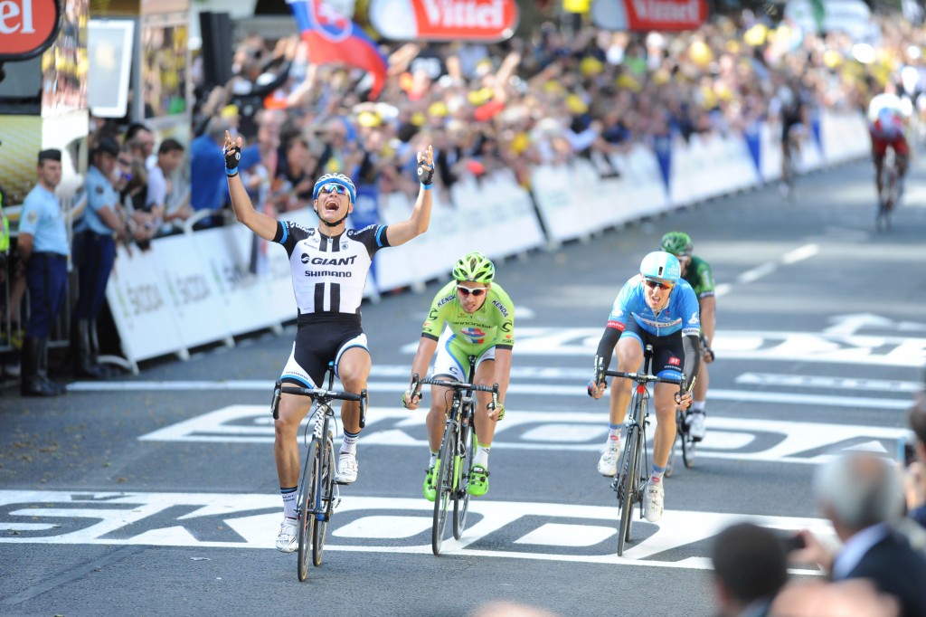 2014, Tour de France, tappa 01 Leeds - Harrogate, Giant - Shimano 2014, Cannondale 2014, Garmin - Sharp 2014, Kittel Marcel, Sagan Peter, Navardauskas Ramunas, Harrogate