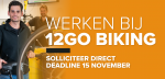 Maak van je passie je werk! Bekijk de vacatures van 12GO Biking