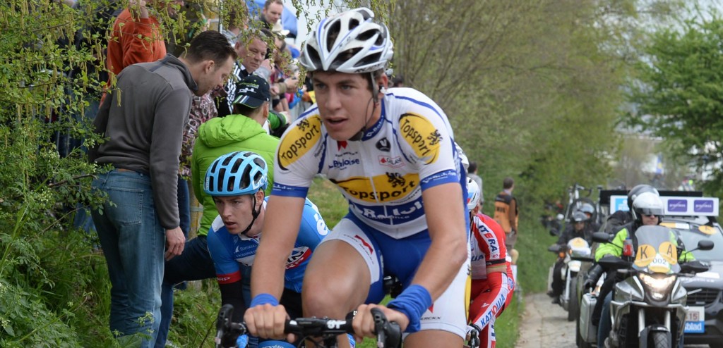 Jelle Wallays klopt Voeckler in Parijs-Tours na monstervlucht