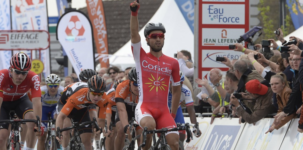 Nacer Bouhanni wint GP de Denain, Raymond Kreder vierde