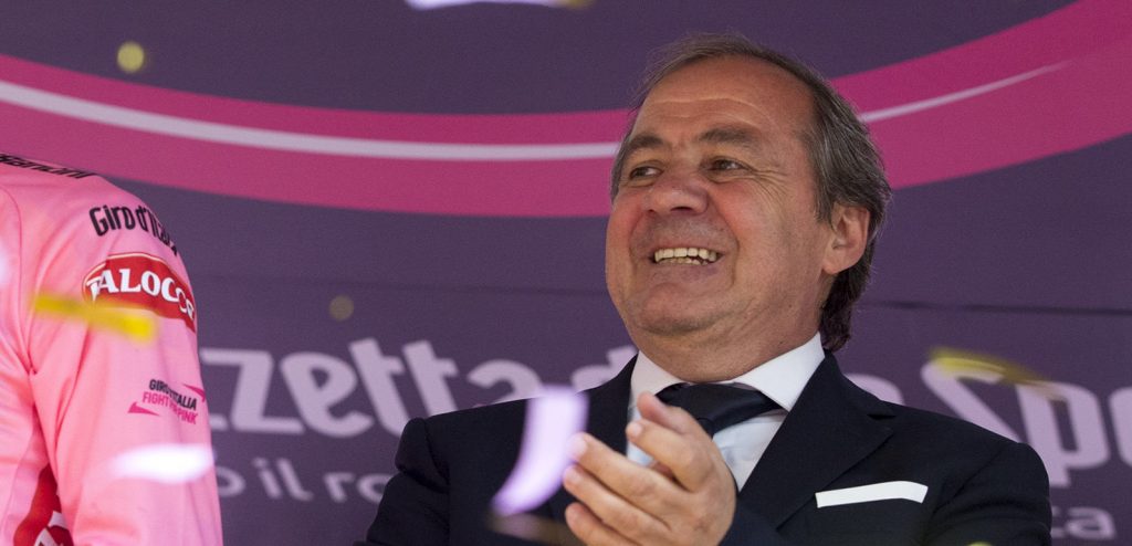 Giro dItalia-voorzitter Mauro Vegni ziet niets in plan gemixt team