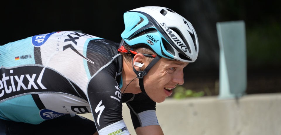 Tony Martin verkent parcours van tijdrit in Utrecht