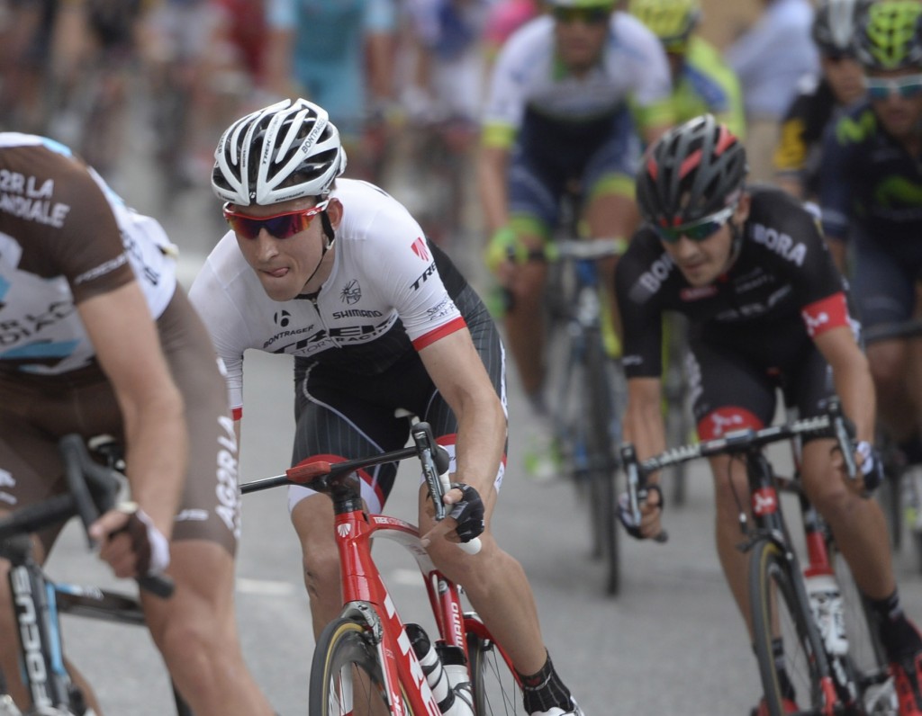 Bauke Mollema heeft last van rugblessure