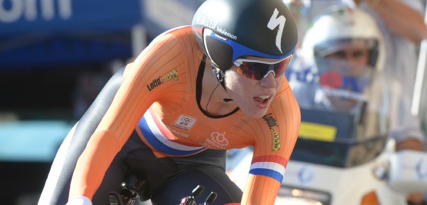 Ellen van Dijk wint tijdrit en neemt leiding over in Thüringen Rundfahrt