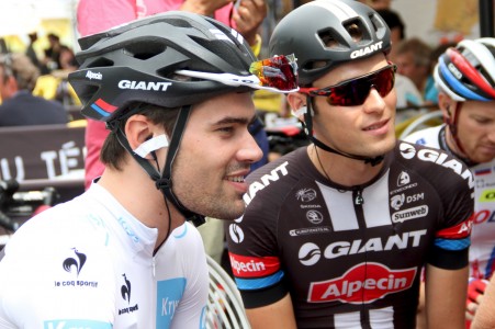 Tom Dumoulin breekt schoudergewricht bij val