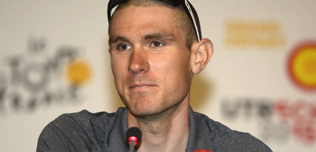 Zieke Van Garderen stapt uit de Tour