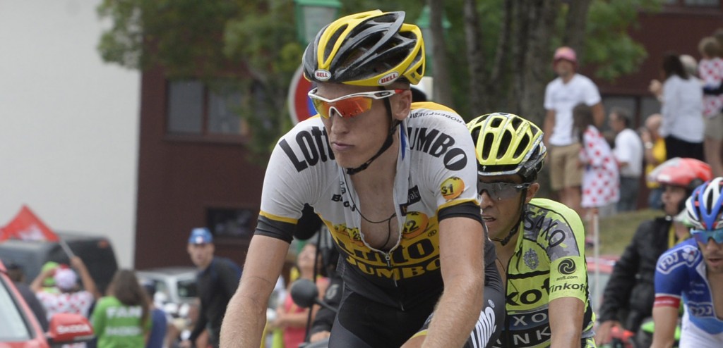 Tour 2015: Gesink tevreden na ‘volle bak koers’