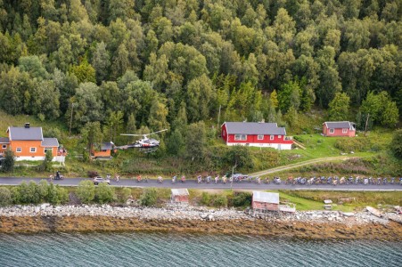 Volg hier de openingsetappe van de Arctic Race of Norway 2015