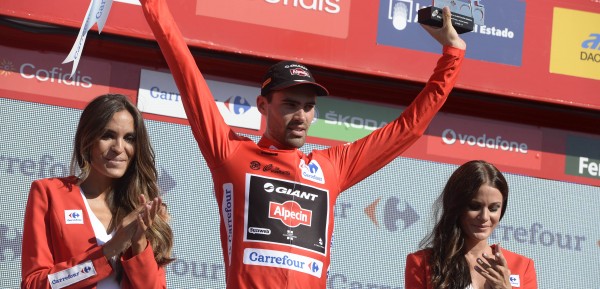 Vuelta 2015: Dumoulin pakt rode trui, Caleb Ewan wint rit