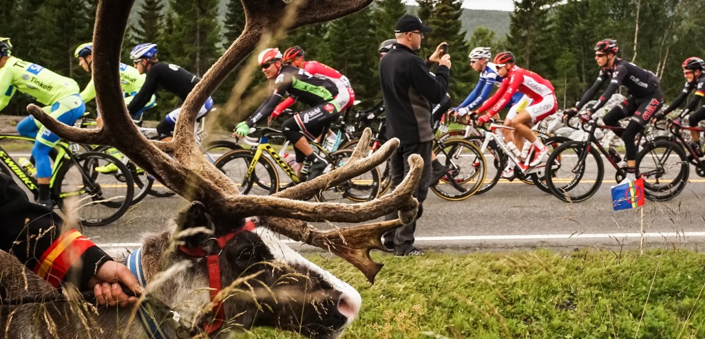 Korgfjellet scherprechter Arctic Race of Norway
