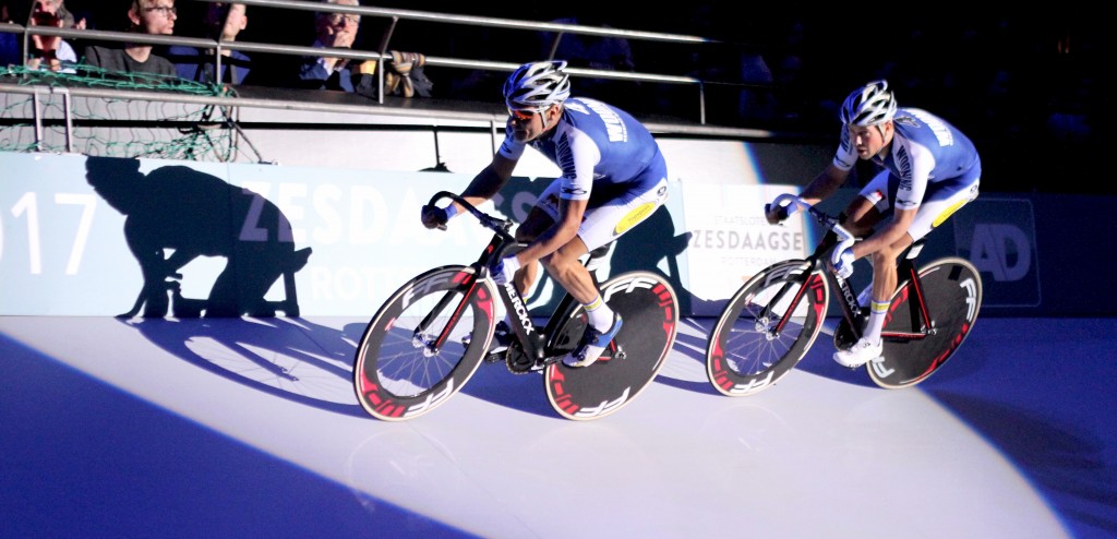 Christian Grasmann en Kenny De Ketele eerste leiders in Zesdaagse van Bremen