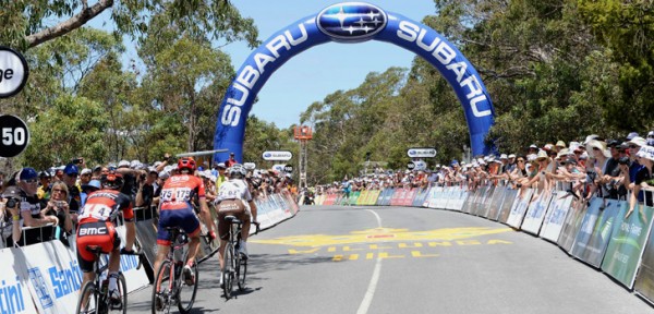 Slotrit Tour Down Under 2019 finisht bovenop Willunga Hill