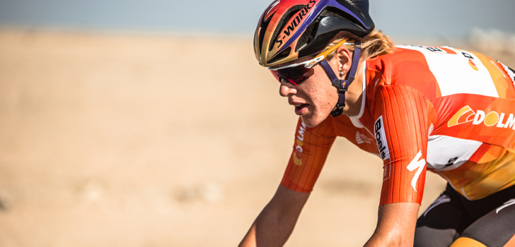 Ellen van Dijk breekt ribben