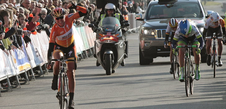 Chantal Blaak winnares Ronde van Drenthe