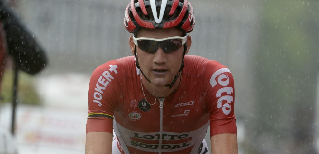 Machtsgreep Tim Wellens in Poolse regen