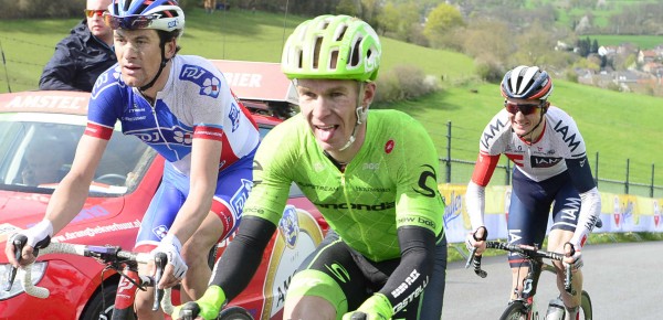 Armblessure Tom-Jelte Slagter na val in Luik-Bastenaken-Luik