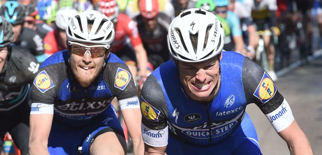 Matteo Trentin sprint naar zege in Wallonië
