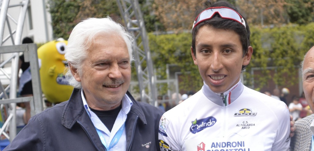 Egan Arley Bernal na dit seizoen van Androni Giocattoli naar Sky