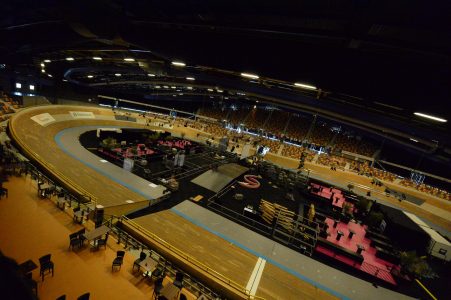 Bouwbedrijf olympische wielerbaan gedumpt na faillissement