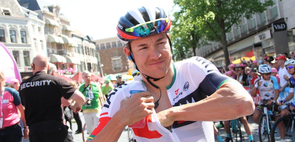 Knieblessure houdt Heinrich Haussler van de fiets