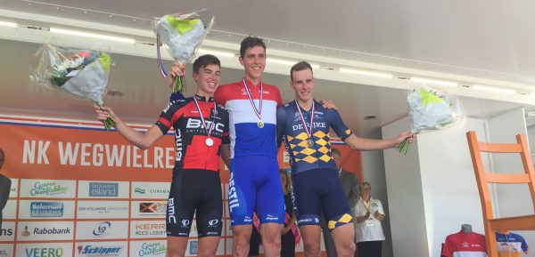 Tim Rodenburg kroont zich tot Nederlands beloftenkampioen tijdrijden