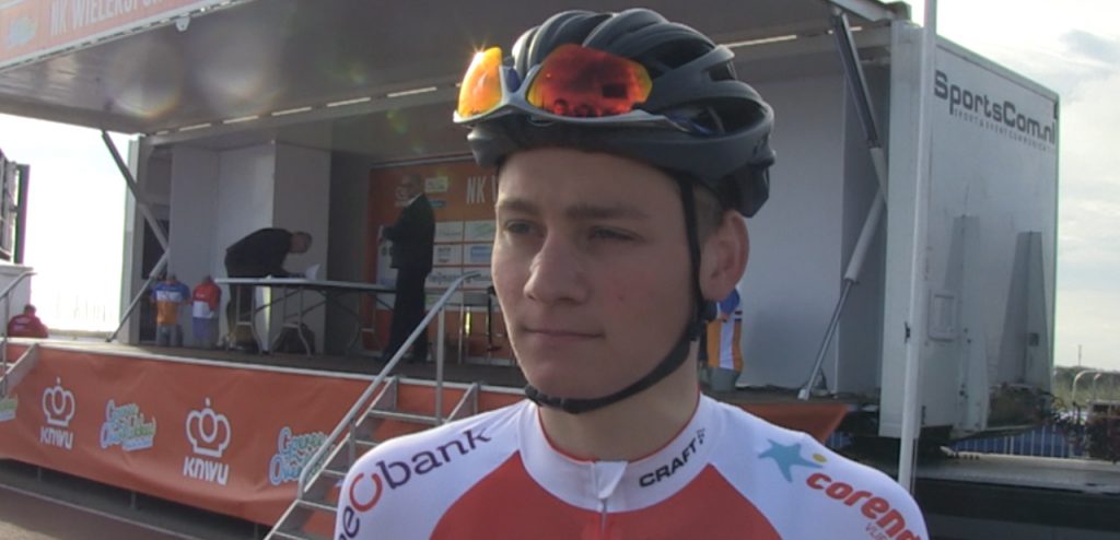 Geen NK maar WK MTB voor Mathieu van der Poel