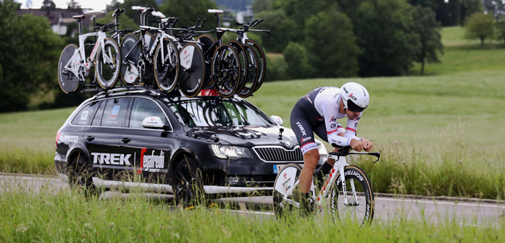 Cancellara fractie sneller dan Roelandts in Zwitserland