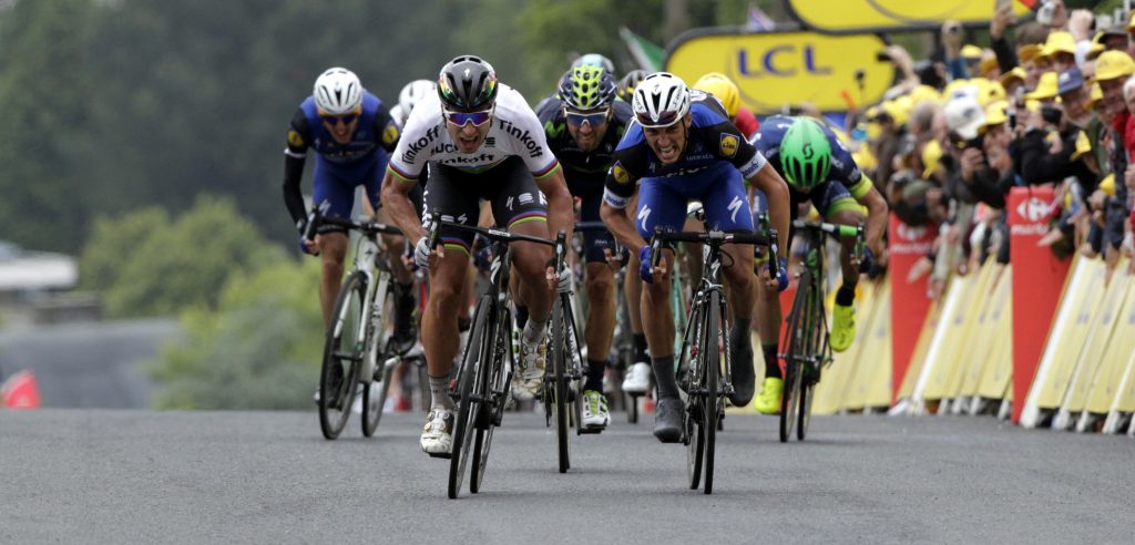 Tour 2016: Sagan maakt favorietenrol waar, Stuyven strandt in extremis