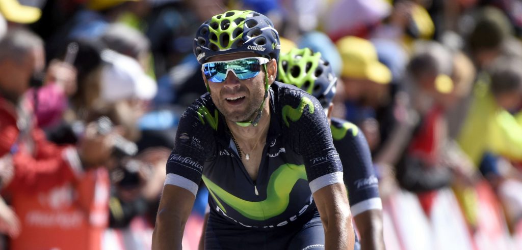 Valverde verkiest ritzege boven top tien in klassement