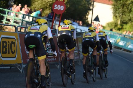 LottoNL-Jumbo en Giant-Alpecin rijden WK Ploegentijdrit