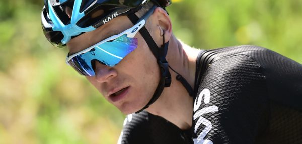 Chris Froome aangereden op training