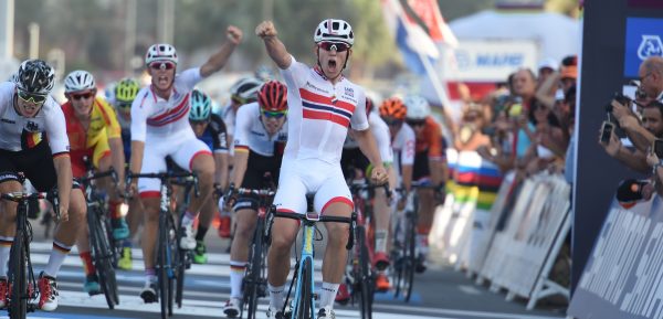 WK 2016: Halvorsen sprint naar U23-wereldtitel