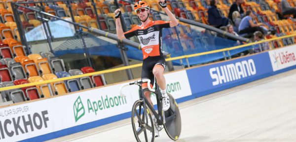 Michel Kreder wint nationale titel puntenkoers