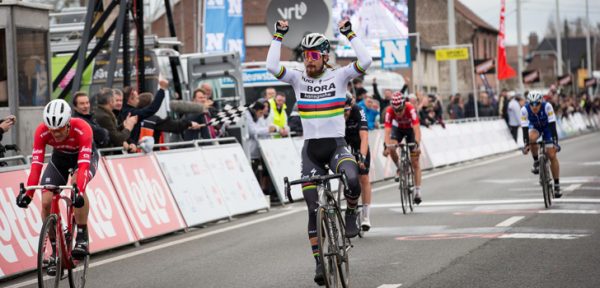 Peter Sagan de beste in Kuurne-Brussel-Kuurne