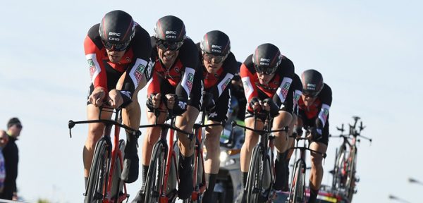 BMC wint ploegentijdrit Tirreno-Adriatico, Caruso eerste leider