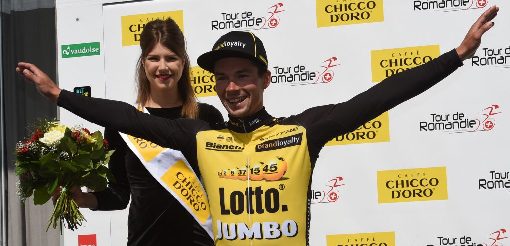 Roglič bezorgt LottoNL-Jumbo weer zege, Porte pakt eindwinst in Romandië