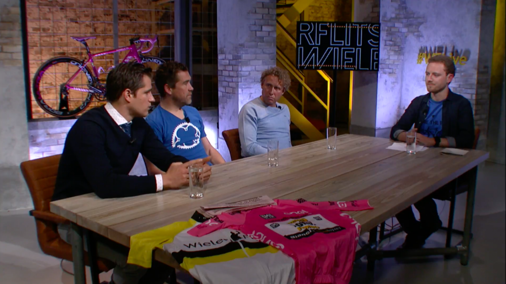 Kijk WielerFlits Live met Michael Boogerd, Theo Bos en Léon van Bon terug