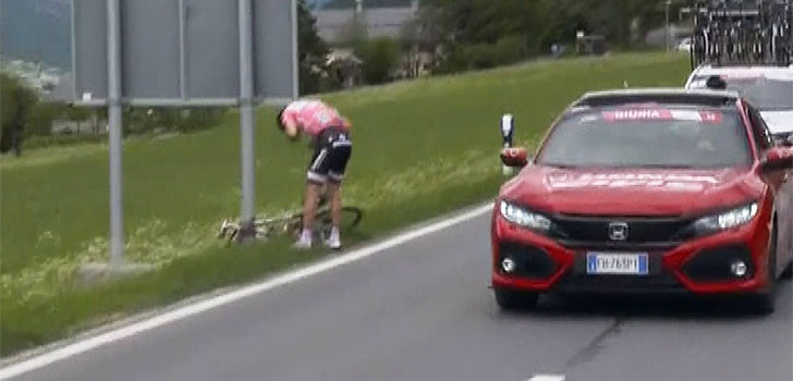 Tom Dumoulin doet poepincident dunnetjes over