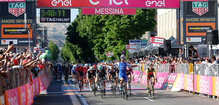 Giro 2017: Bekijk hier de samenvatting van de vijfde etappe
