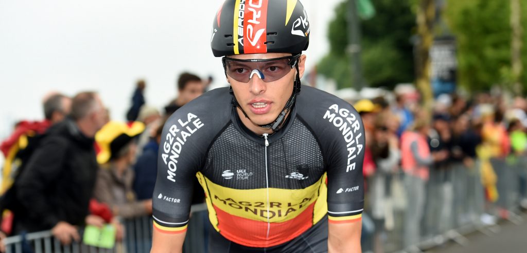 Oliver Naesen breekt neus