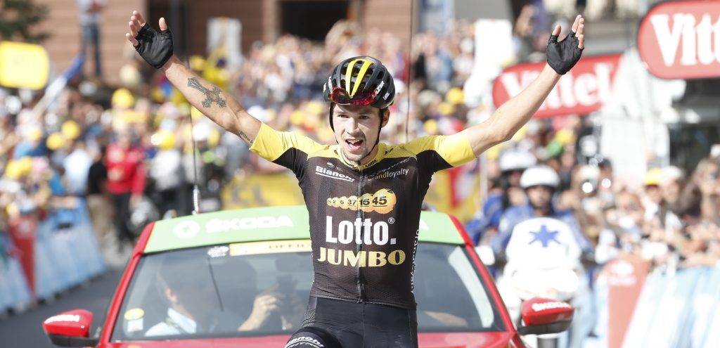 Tour 2017: Primož Roglič bezorgt LottoNL-Jumbo zege in rit over Galibier