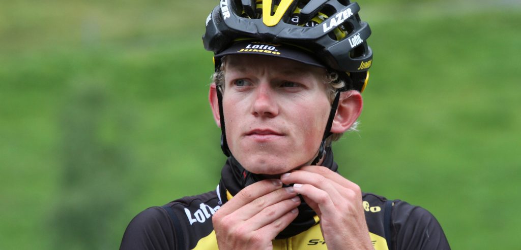 Gehavende Bouwman strijdend ten onder in Coppi e Bartali