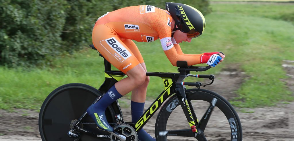 Annemiek van Vleuten zet kroon op eindzege Ladies Tour in slottijdrit