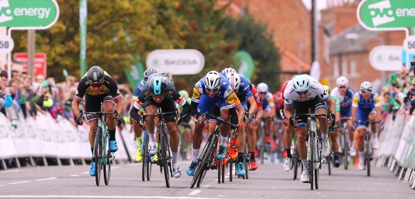 Gaviria sprint naar zege in vierde rit Tour of Britain, Groenewegen vierde