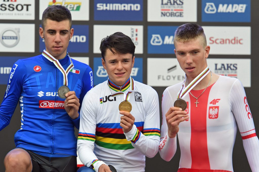 WK 2017: Tom Pidcock kroont zich ook tot wereldkampioen tijdrijden bij junioren