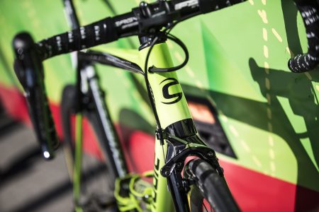 De Cannondale Supersix Evo van Dylan van Baarle