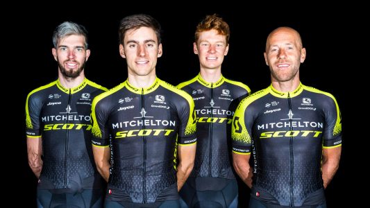 Wielertenues 2019: Mitchelton-Scott blijft ontwerp trouw