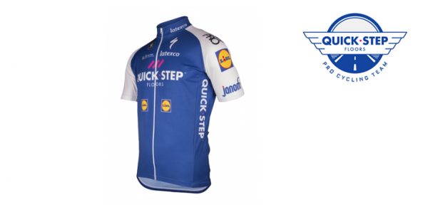 Winactie: Maak kans op een Quick-Step Floors 2017 wielershirt