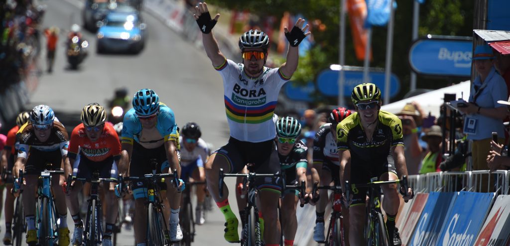 Dubbelslag Sagan in Tour Down Under